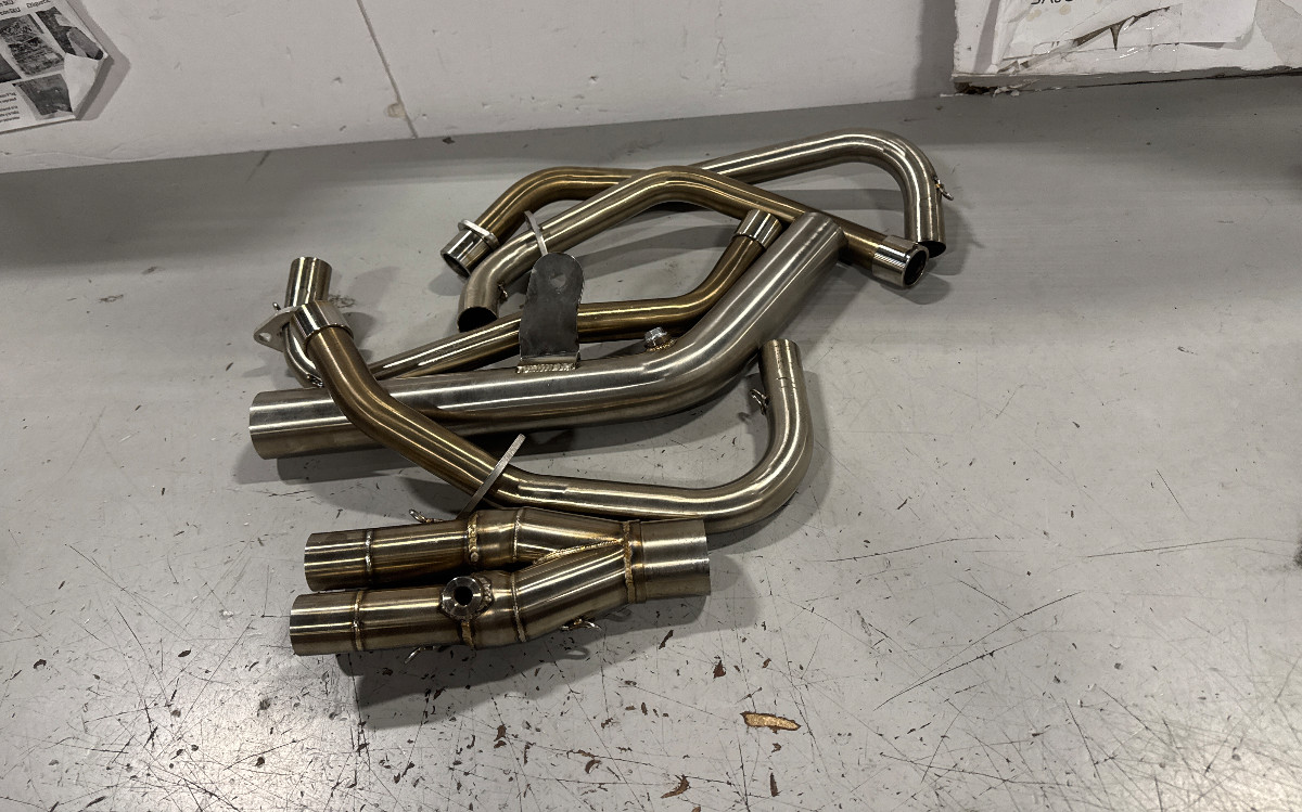 For Kawasaki Ninja ZX4R ZX4RR 2023-2025 Header Exhaust Pipe Full System