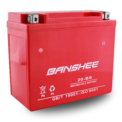 Banshee Replacement YTX20-BS Harley Davidson XLH (Sportster) ’86-’96 AGM 12 Volt