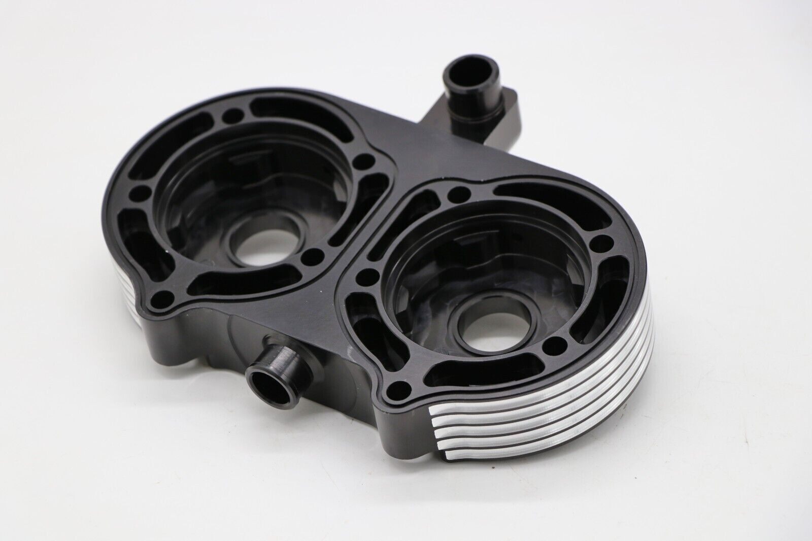 Vito’s HEMI HEAD billet aluminum + cool head nuts o-ring kit Banshee 87-06 BLACK