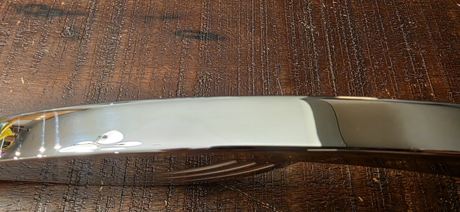 REBUFFINI Solid Chrome Billet Right Side Mirror Harley Davidson NEW