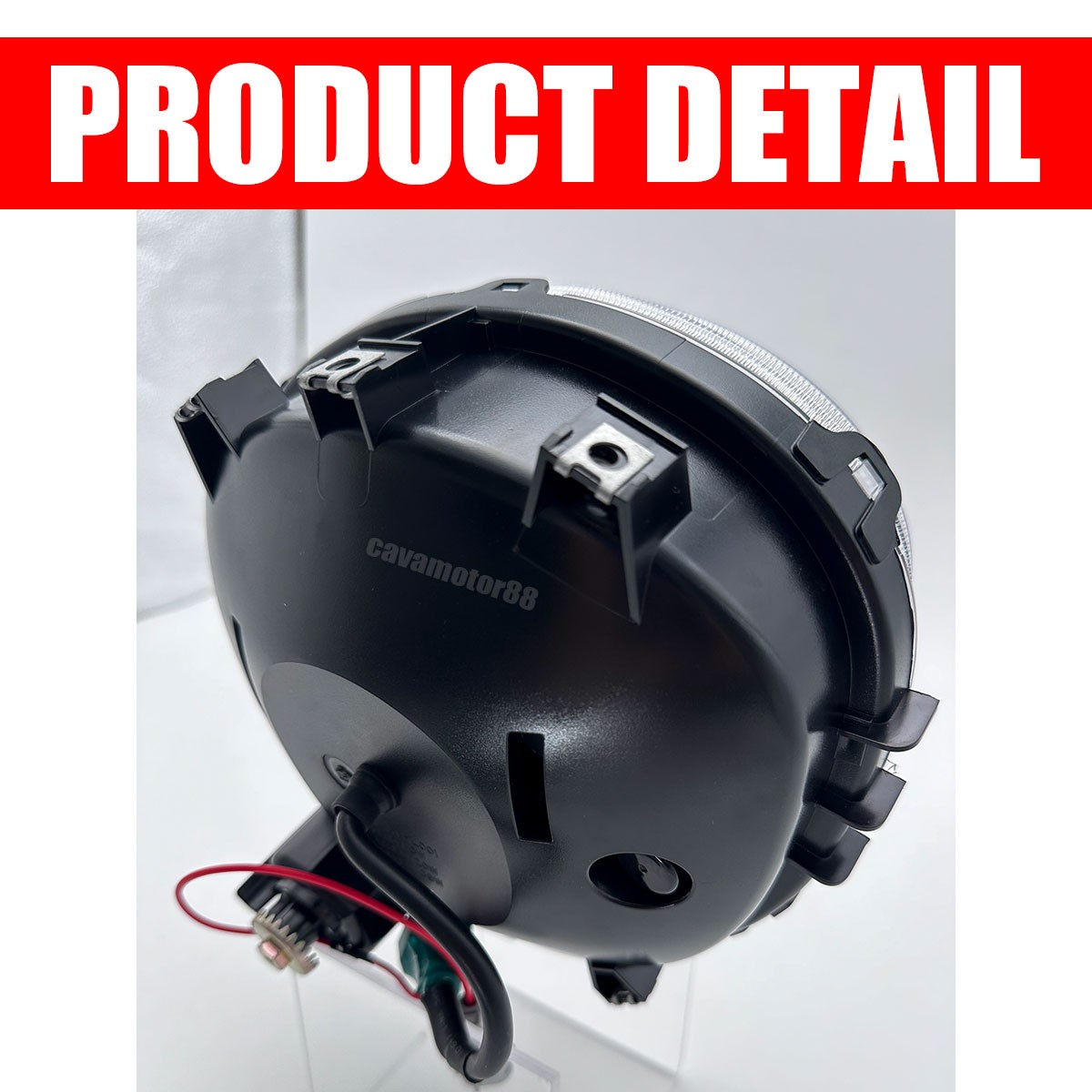 LED Headlight E24 Plug&Play DRL for Yamaha V STAR 1300 XVS 1300 Front Headlamp