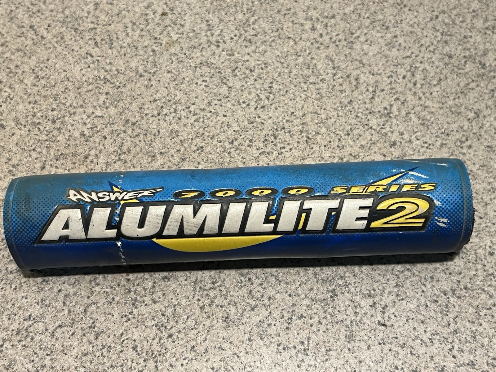 Vintage Answer Alumilite 2 Cross Bar Pad Answer Racing Vmx Renthal