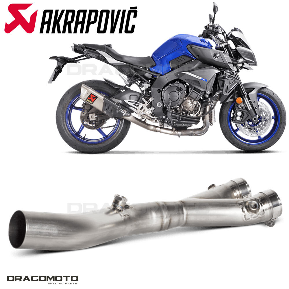 YAMAHA MT-10 2016-2021 link pipe AKRAPOVIC Titanium RC L-Y10SO15T