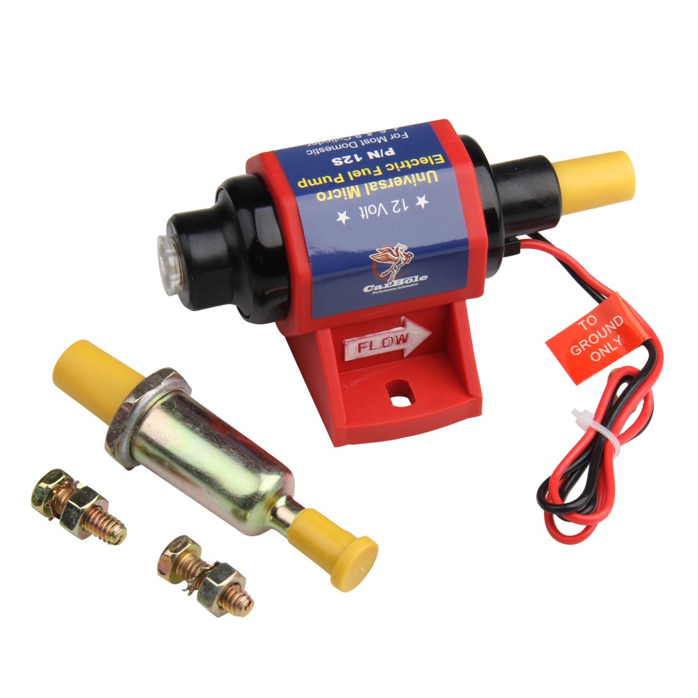 4-7PSI 35GPH For Cylinder Carburetor 12V Universal Electric Fuel Pump Gasoline