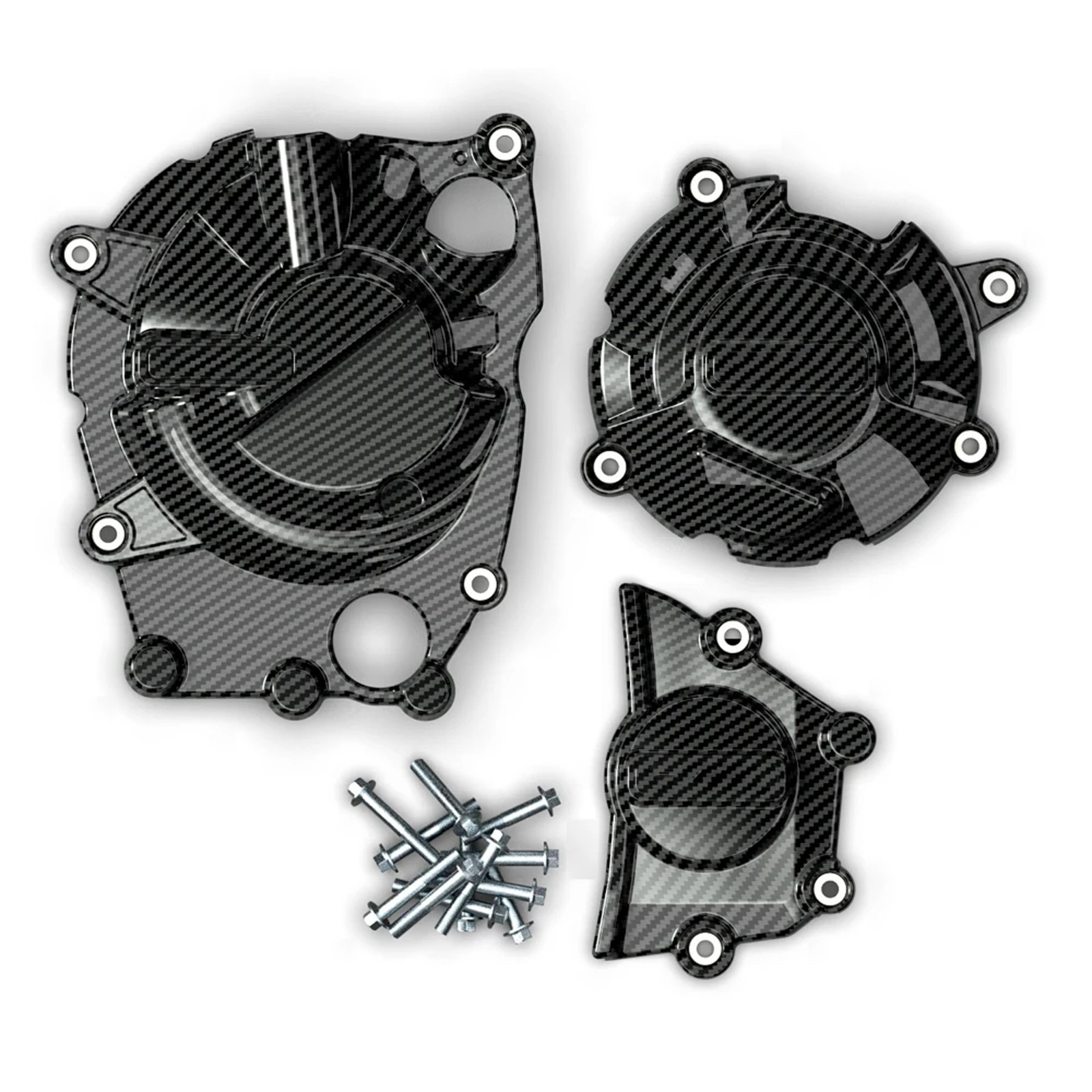 For Kawasaki Ninja ZX4R ZX4RR 2023-24 ZX25R Motorcycle Engine Guard Cover Carbon