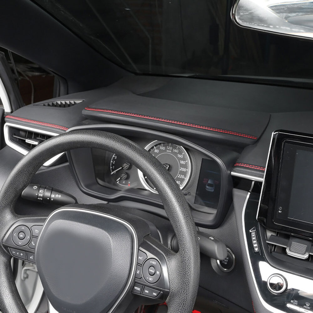 2M PU Leather Car Dashboard Decor Line Strip Sticker Moulding Trim Accessories