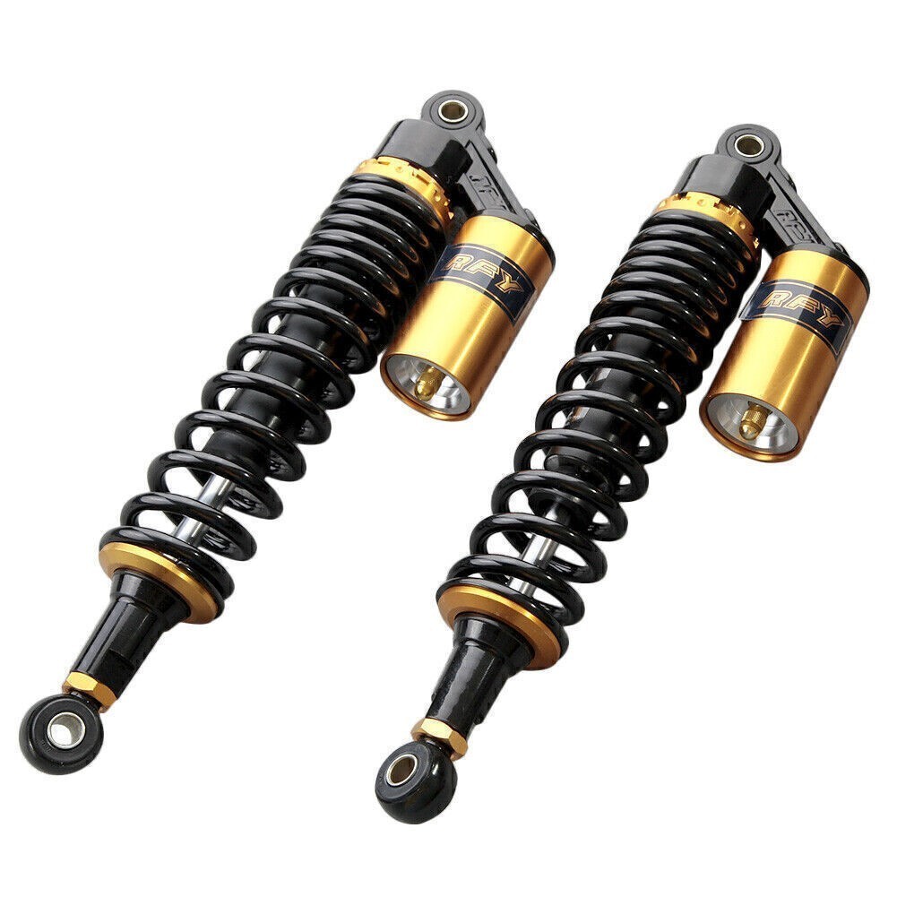 For Yamaha VMAX Honda Scooters ATV 340mm Air Shock Absorbers Suspension 13 3/8″