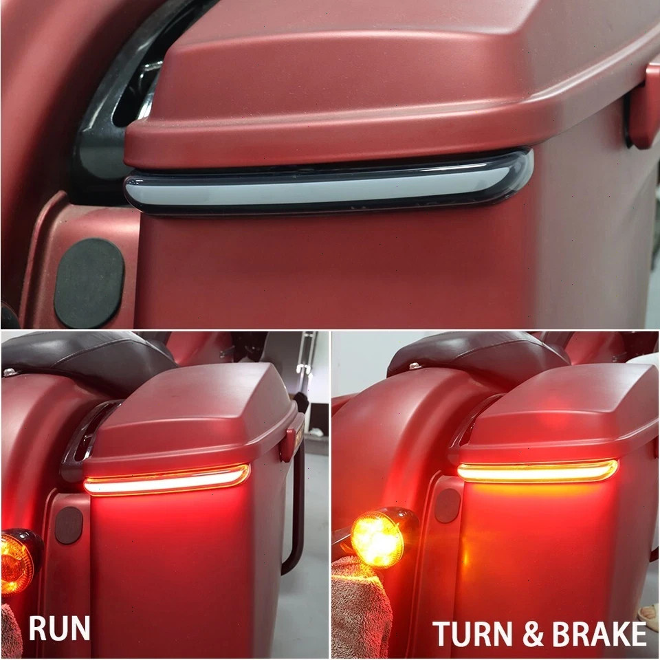 Rear Saddlebag Running Light Lamp For Harley Street Glide Special FLHXS 2014-22