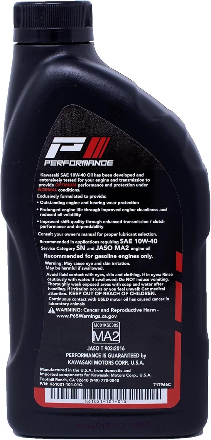 Edwards Oil Change Kit fits 1987-2023 Kawasaki Motorcycle