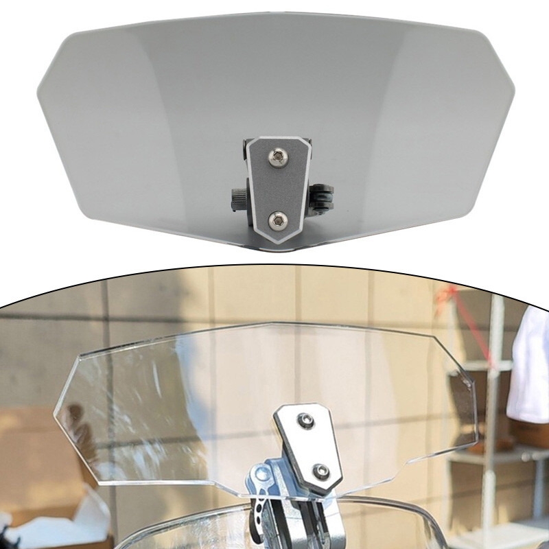 Universal Motorcycle Heightened Windshield Extension windproof 27cm for Honda