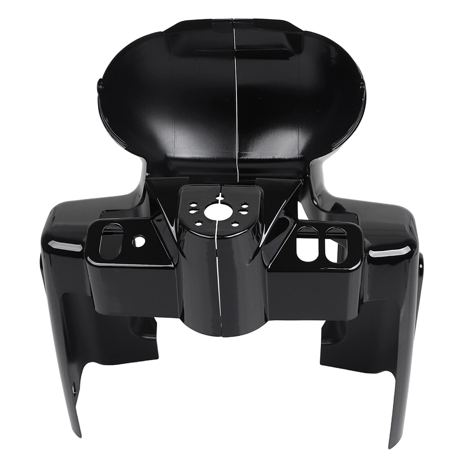 Gauge Housing Cover Nacelle Speedo For Harley Road Glide 98-13 FLTR Gloss Black