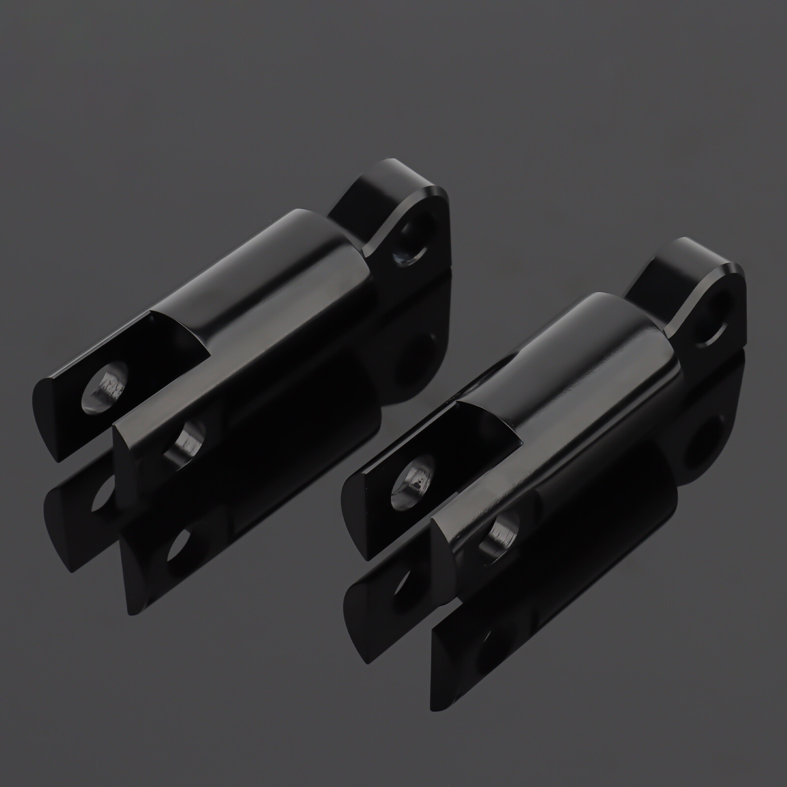 Pair Male Mount Foot Peg Extensions For Harley Softail Dyna Touring Sportster XL