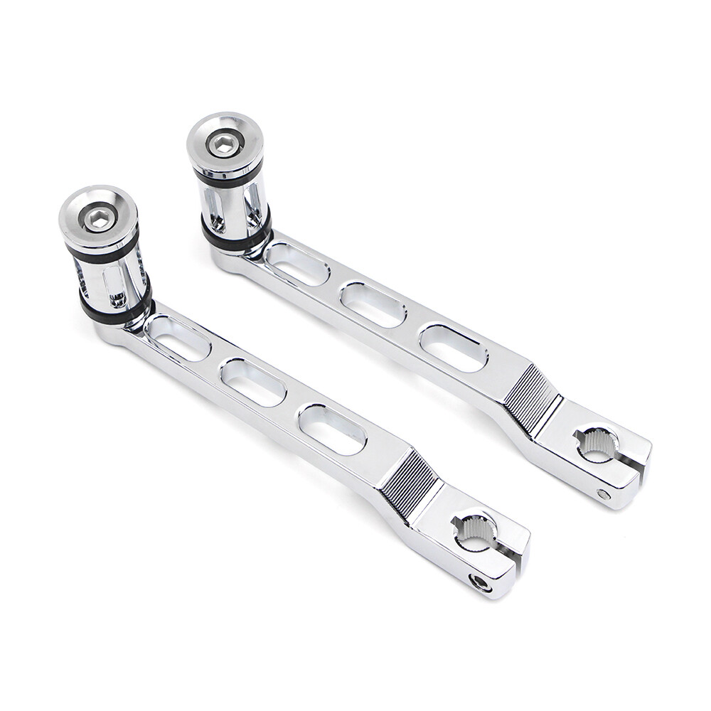 Motorcycle Heel Toe Gear Chrome Shift Lever Shifter Peg for Harley FL Softail
