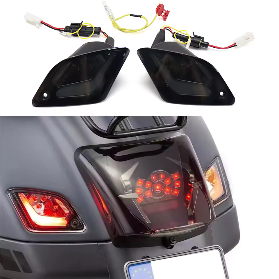 New LED Rear Turn Signal Light Motorcycle Accessories For Vespa GTS300 250 150