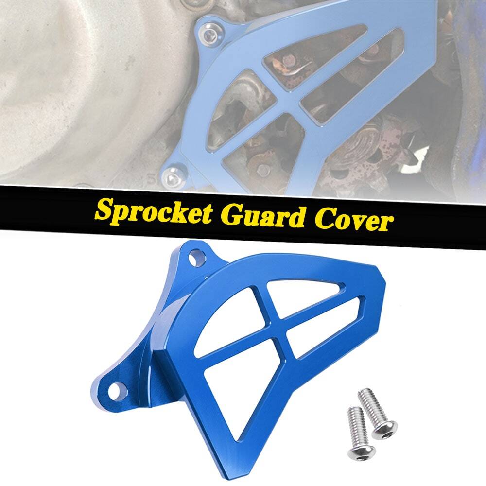 CNC Aluminium Front Sprocket Cover Chain Guard Case Saver For Yamaha YZ125 93-04