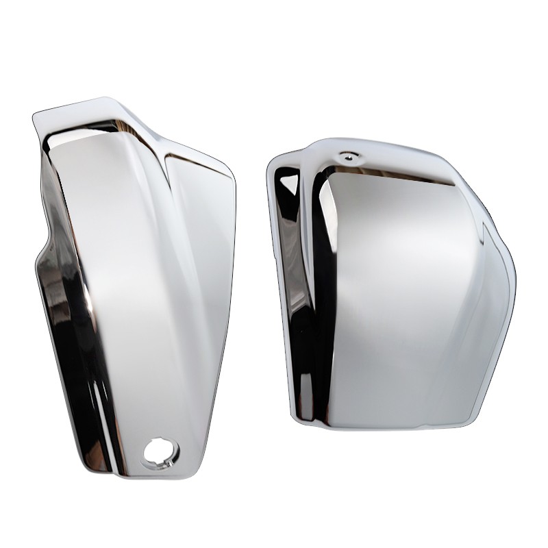 Chrome Battery Side Covers For Yamaha V Star 1100 XVS1100 Classic 1999-2011