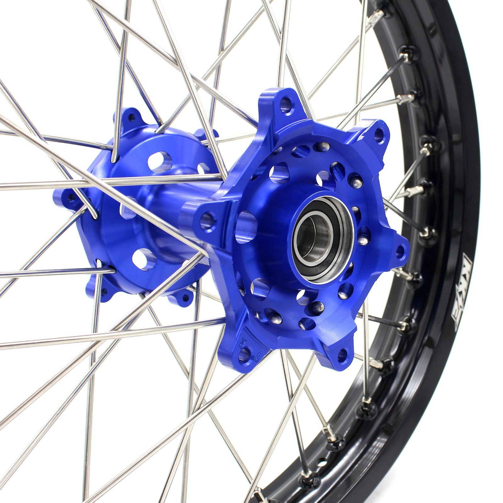 KKE 21″ 18″ Wheels Fit YAMAHA WR250R 2008-2020 CNC Blue Hubs Alloy Rims Wheelset