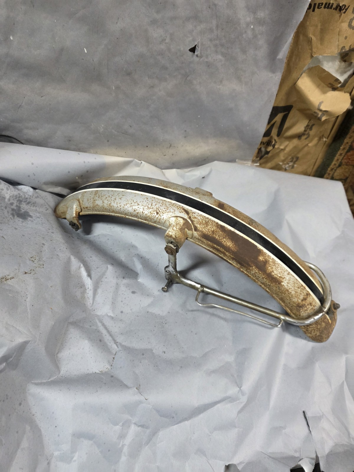 Yamaha Ct1 Dt175 Dt Ct 175 Front Fender Mudguard