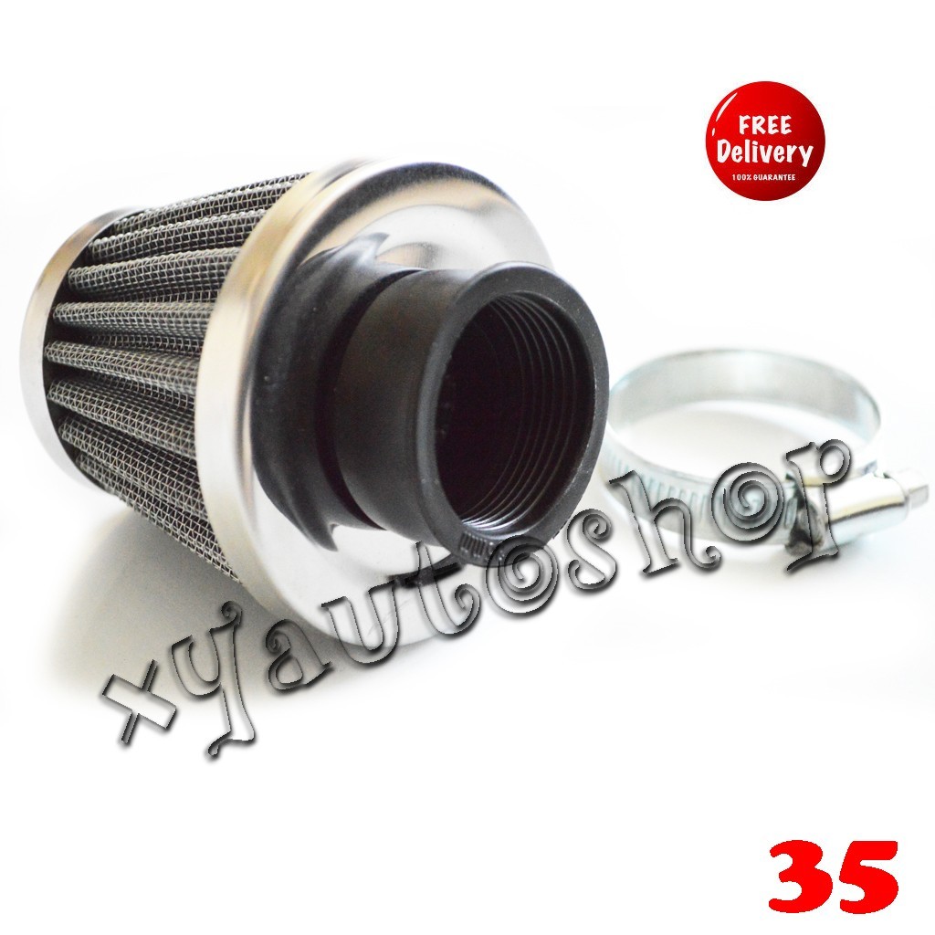 35mm AIR FILTER for 70 90 110cc 125cc SUNL TAOTAO ATV Pit Dirt Bike Go Kart Quad