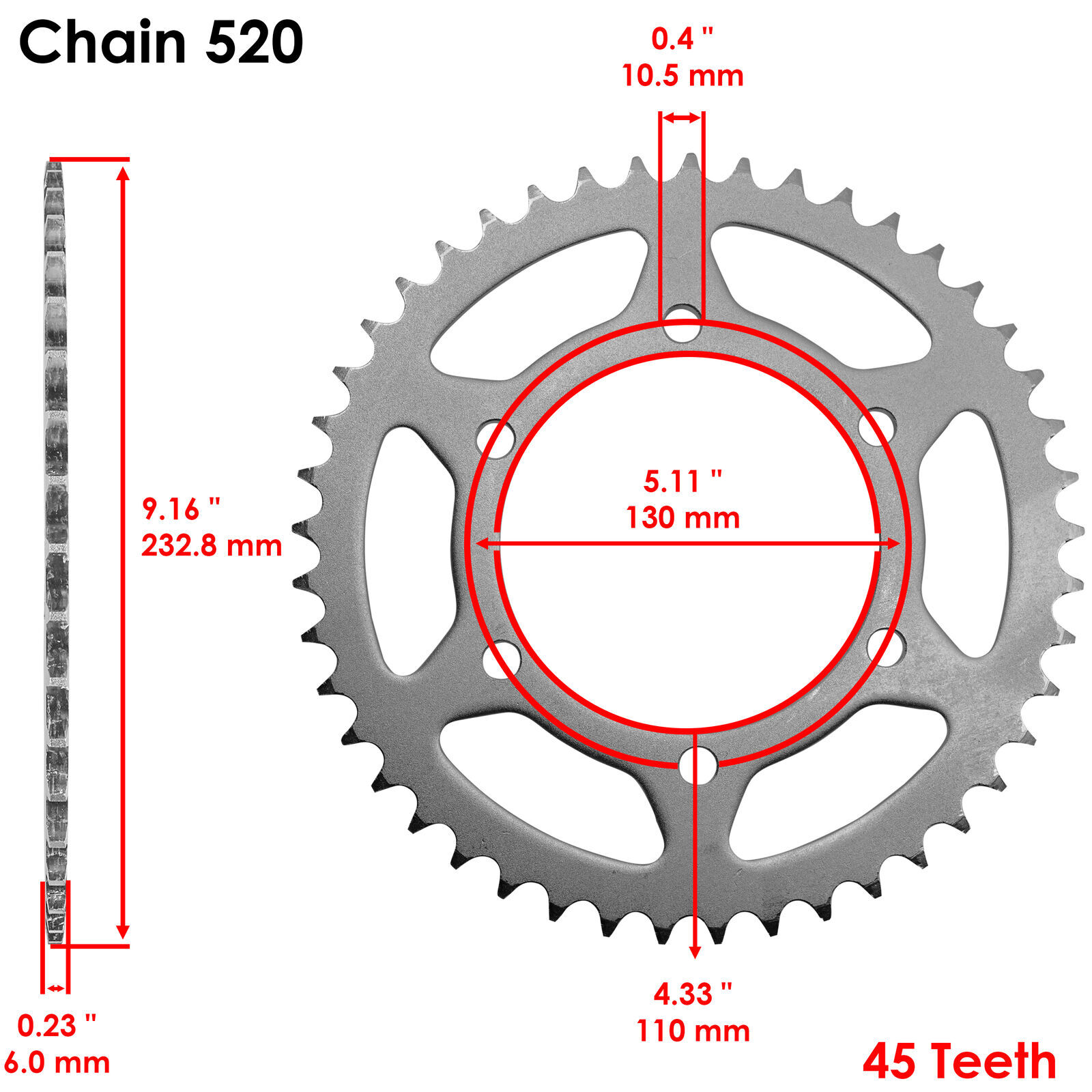 Celox Drive Chain & Sprock For Kawasaki Ninja 250R EX250F 1988-2012 520 X 106