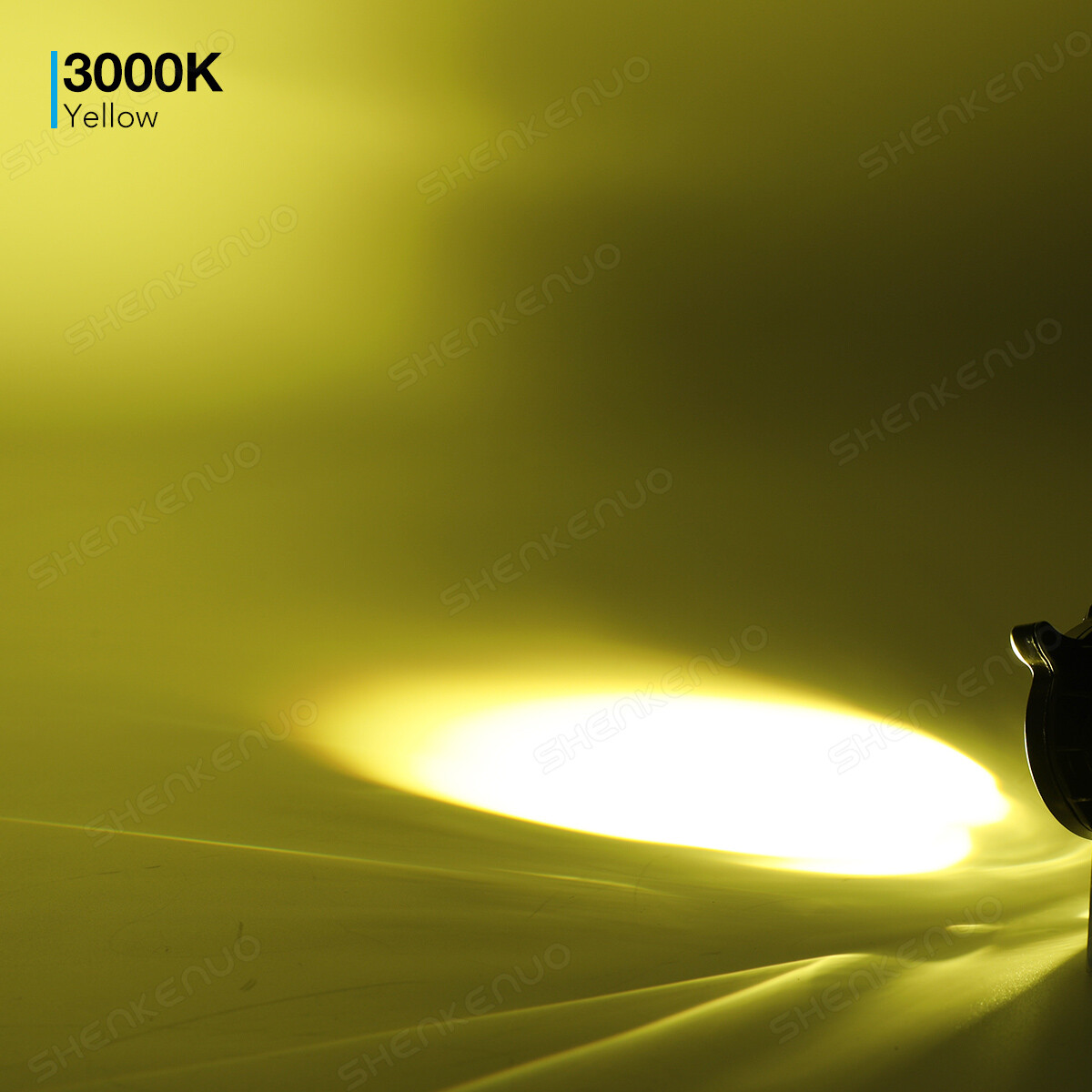 1x LED Work Light Pods White Yellow Spot Fog Driving Owl Lamp Off Road Truck SUV