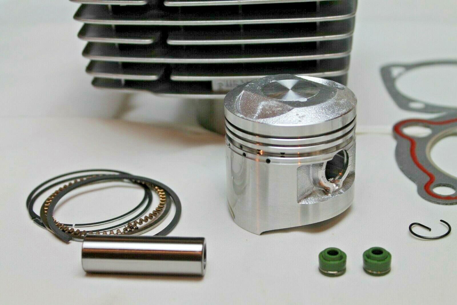 Honda CB125S CL125 XL125 TL125 Top End Rebuild Kit Cylinder Piston Gaskets Rings
