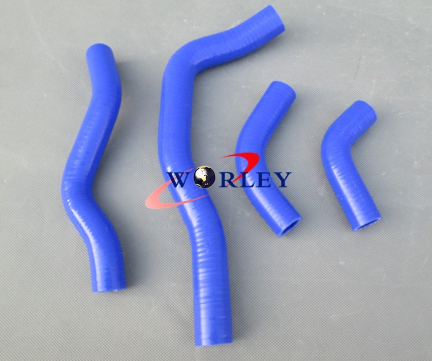 Blue Silicone Radiator Hose For Honda CRF450X 2005-2017 2010 2011 2012 2013 2014