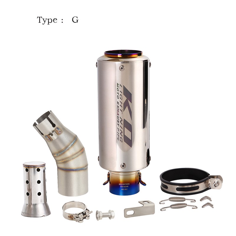 Slip For CF-Moto Papio 125 XO-1 XO-2 2023-2026 Exhaust Mid Pipe Muffler Silencer