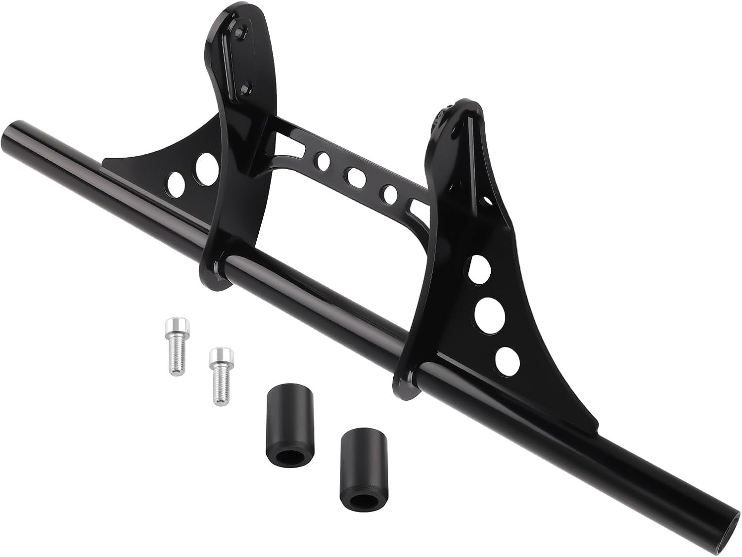 maXpeedingrods Front Engine Guard Crash Bar Highway Peg for Harley…