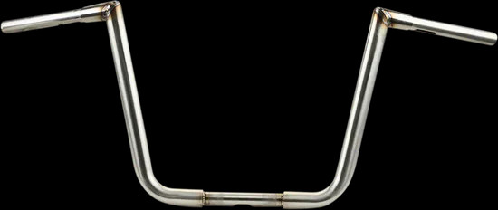 LA SS Big 1.25in Twin Peaks Handlebars 13in Rise Harley Cross Bones 08-11
