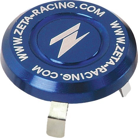 ZETA – ZE58-4132 – Aluminum Steering Stem Nut Cap, Blue
