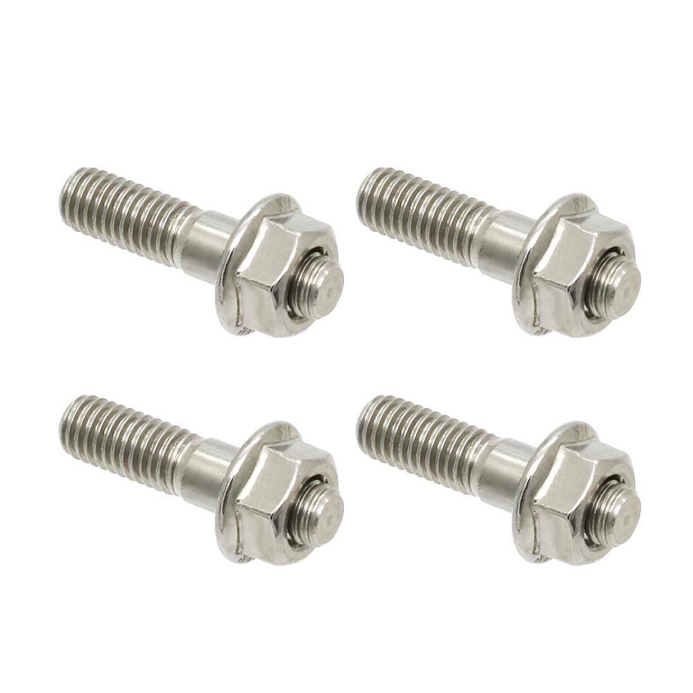 M8x35 Exhaust Studs & Flange Nut Set For Yamaha Suzuki Honda Kawasaki Z1000 Z750