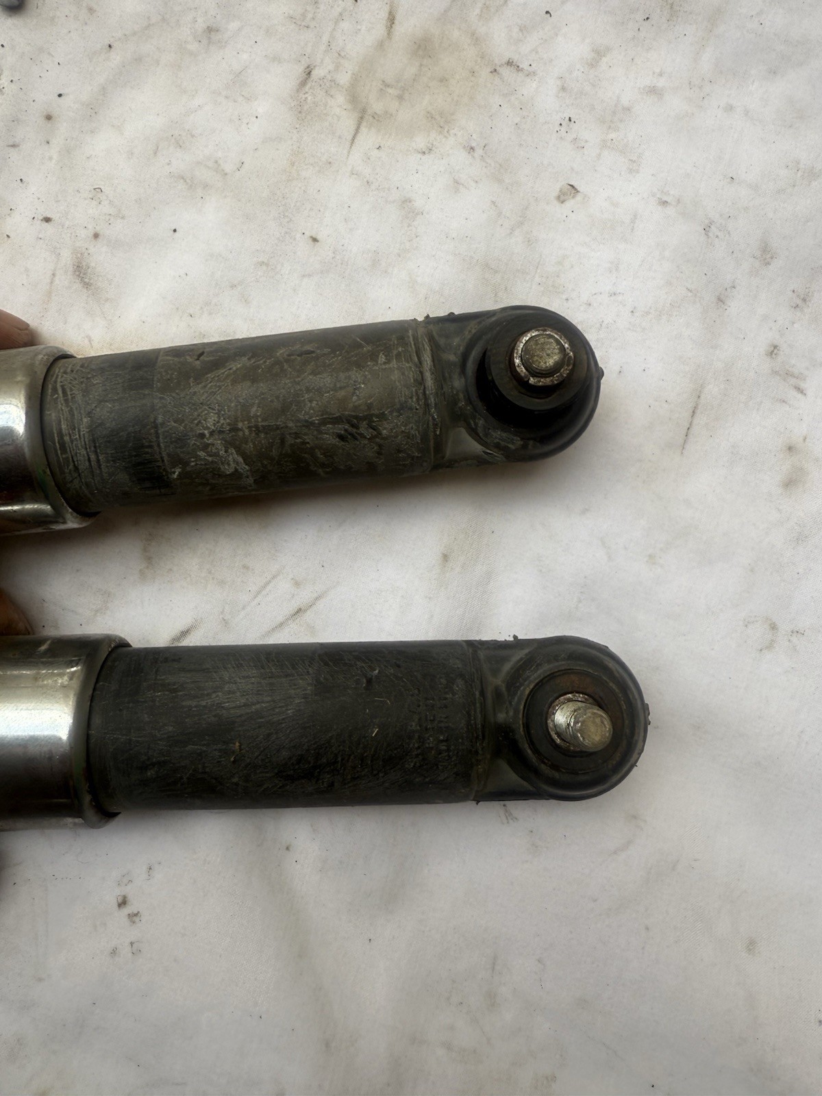 Pair of Sebac Garelli Noi rear shock absorbers 27 cm wheelbase