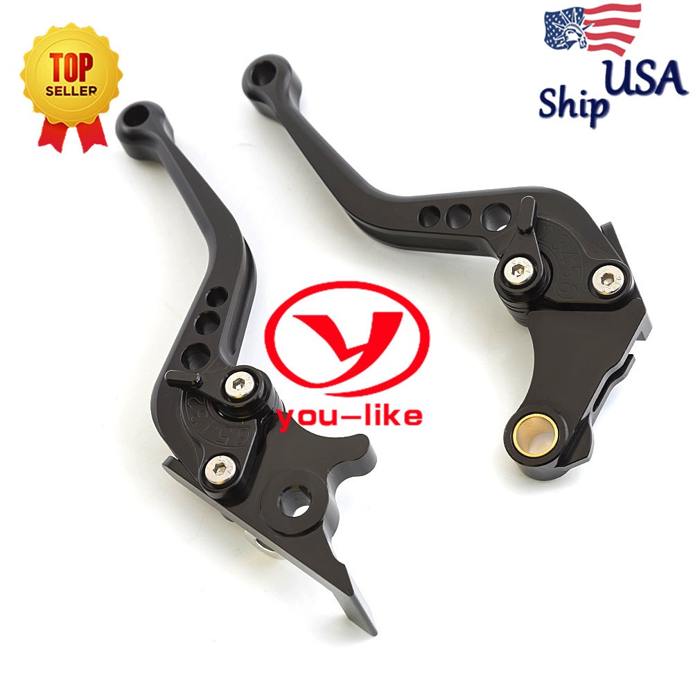 For Kawasaki CNC Short Brake Clutch Levers VERSYS 300X 2017-2020 Z125 2014-2016