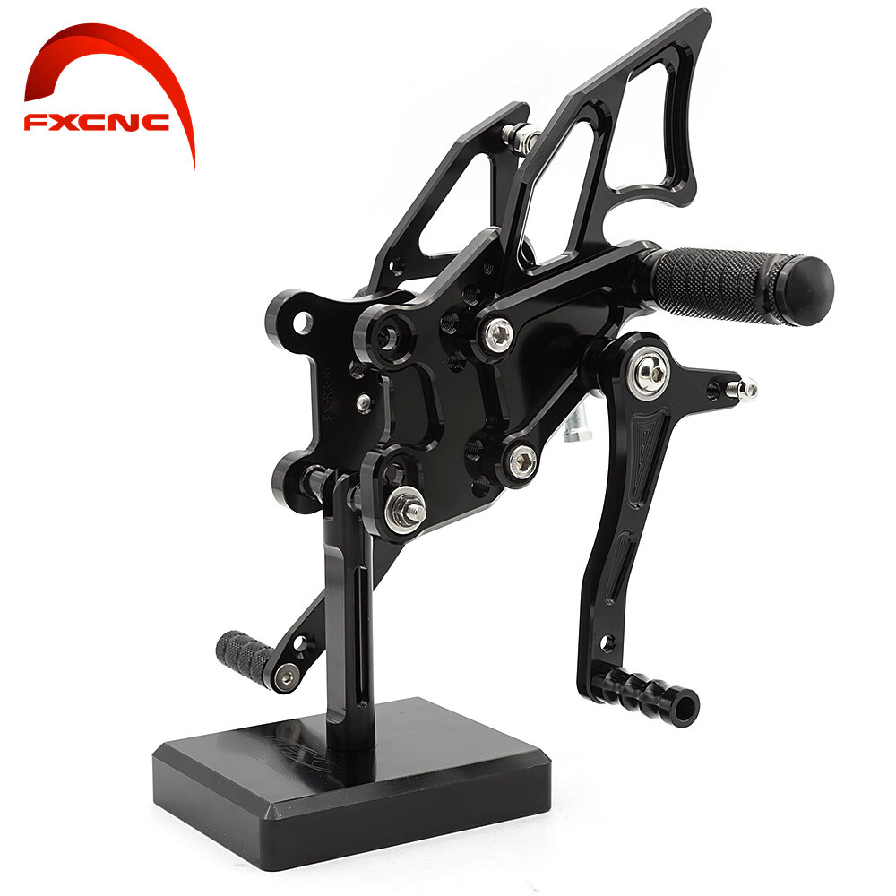 For Yamaha R25 2014-2018 2019 2020 CNC Rearset Footrest Footpegs Foot Pedals GP