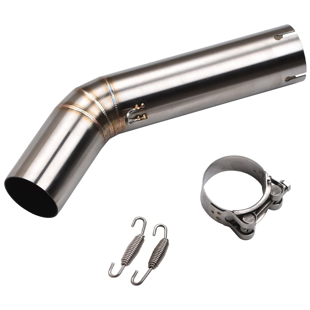 For 2006-2007 Suzuki GSXR 600 750 Exhaust Mid Pipe Slip On Link 51mm Muffler
