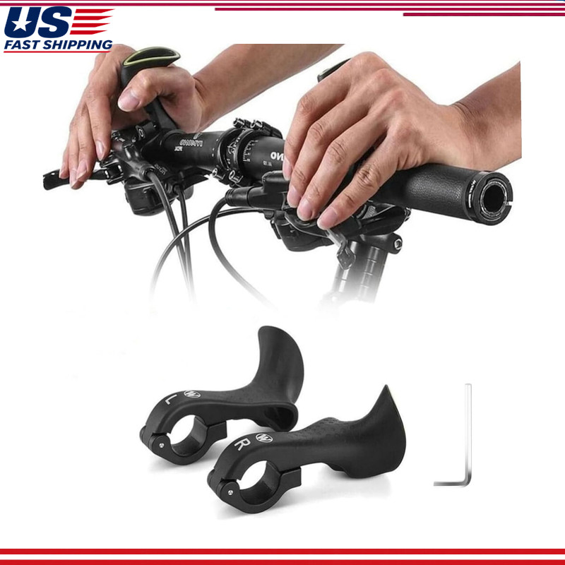 MTB Handlebar Ends Inner Bar Extensions Mountain Bike, Ergonomic Lightweight Flu