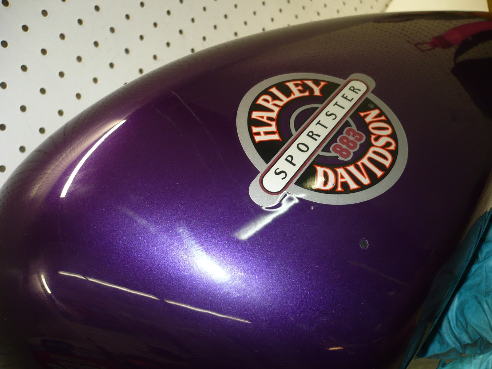Harley HD 98 02 03 XL883 Hugger Sportster 883 Fuel Gas Petrol Tank Cell Clean