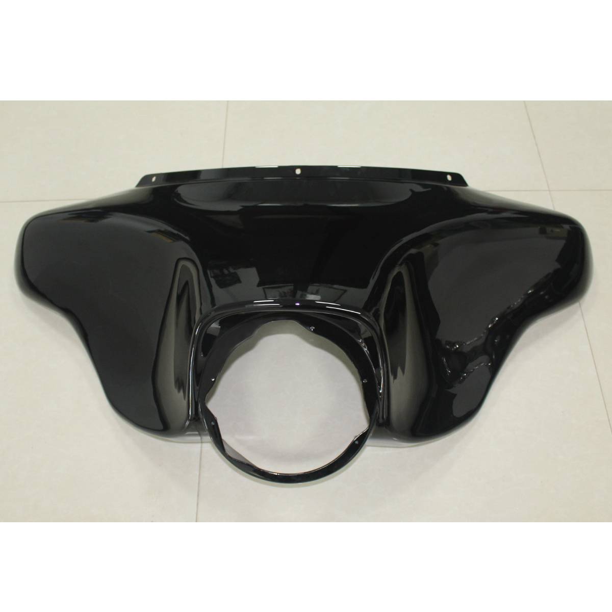 Vivid Black Front Batwing Outer Fairing Fit For Harley Touring FL Modles 96-13