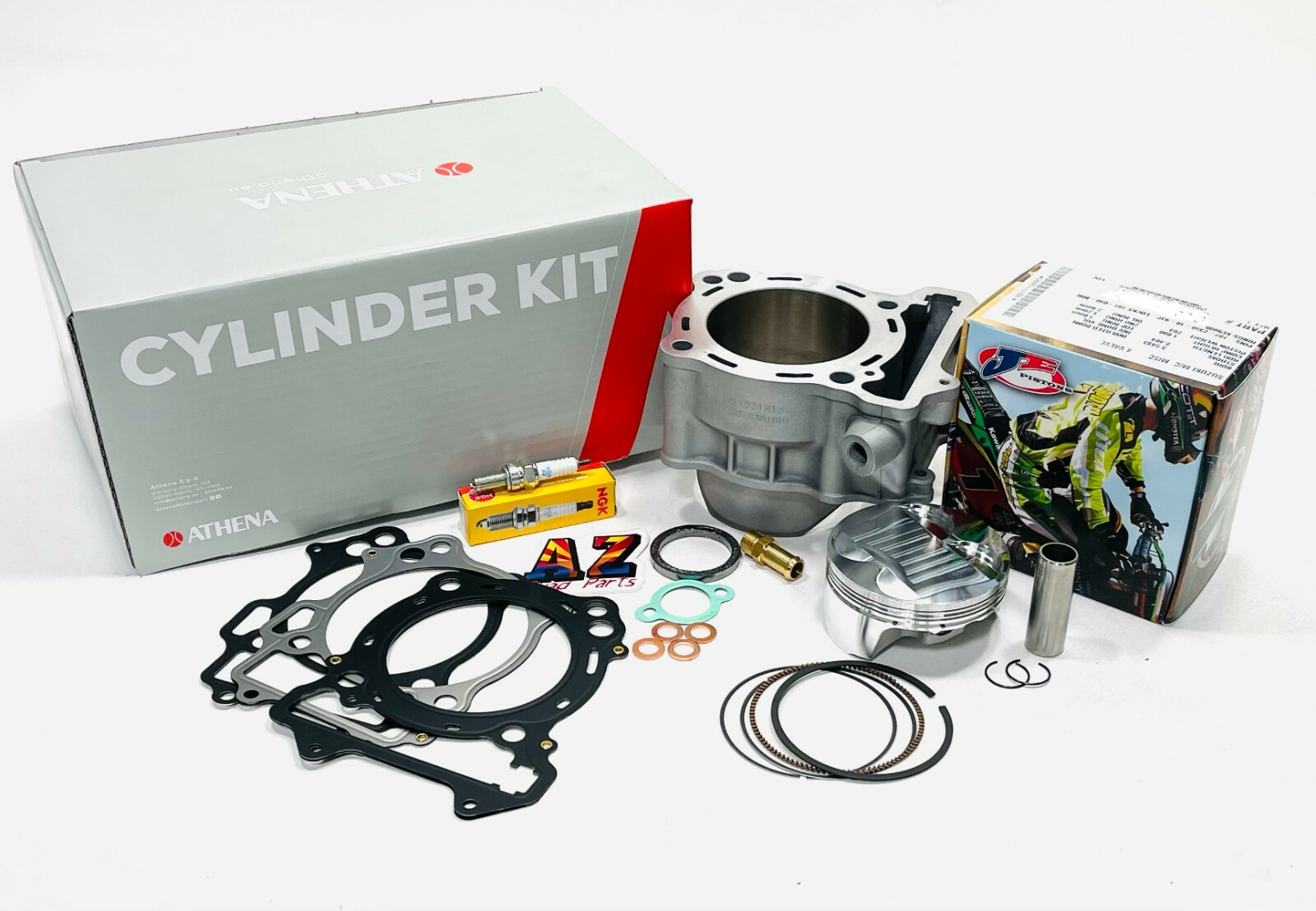 ATHENA Kawasaki KFX400 KFX 400 90 Stock Bore Cylinder JE Piston Top End Kit