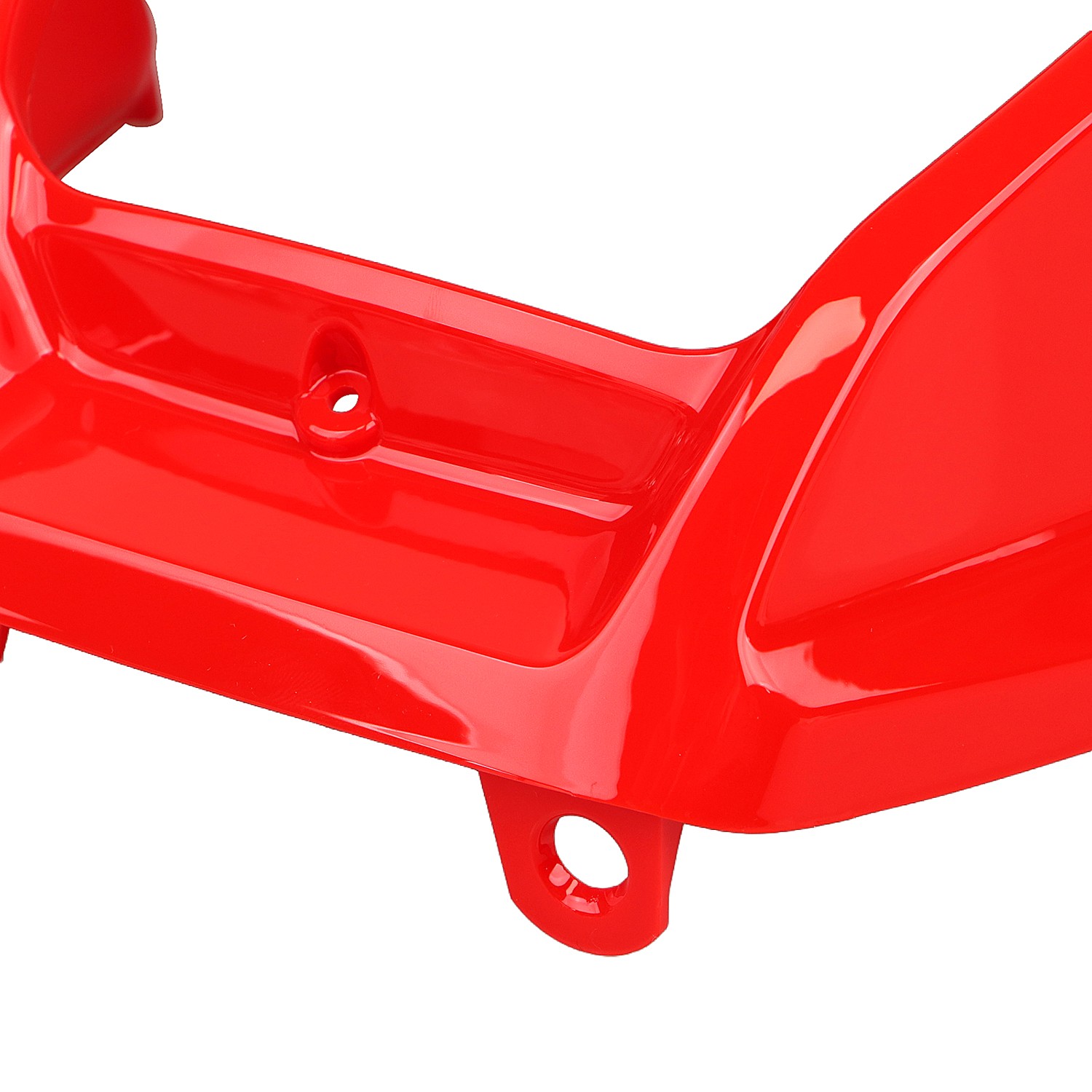 Red ABS Plastic Front Headlight Cover Shroud Visor Plate For Honda CRF450X 05-07