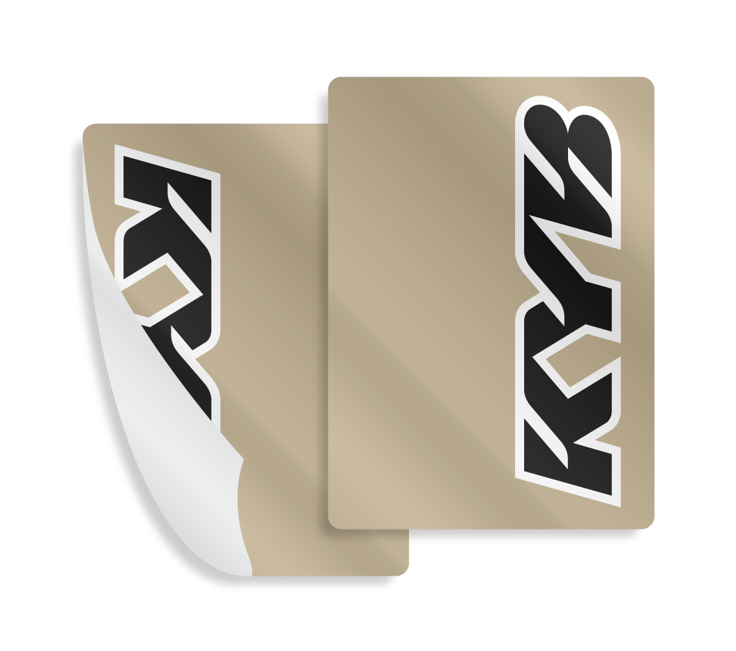 KYB Fork Stickers Suspension Decals Set (9×6.5)