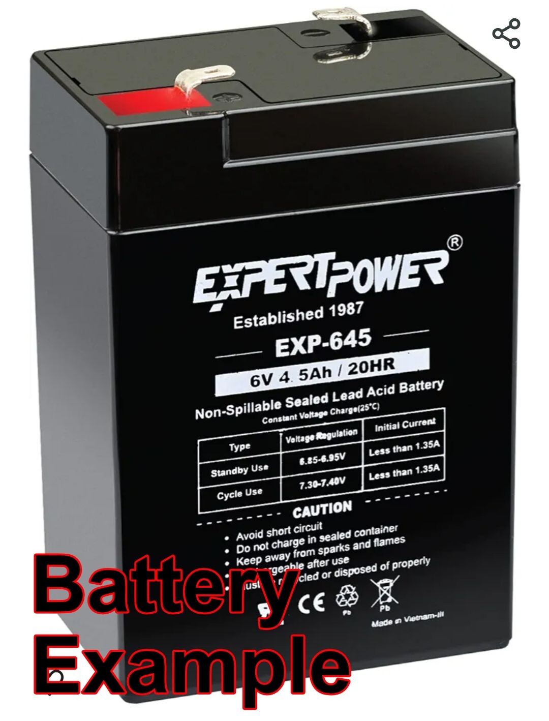 Electrical – Fused Pigtail – For 6v Sealed Battery Conversion – Honda CT70 K0