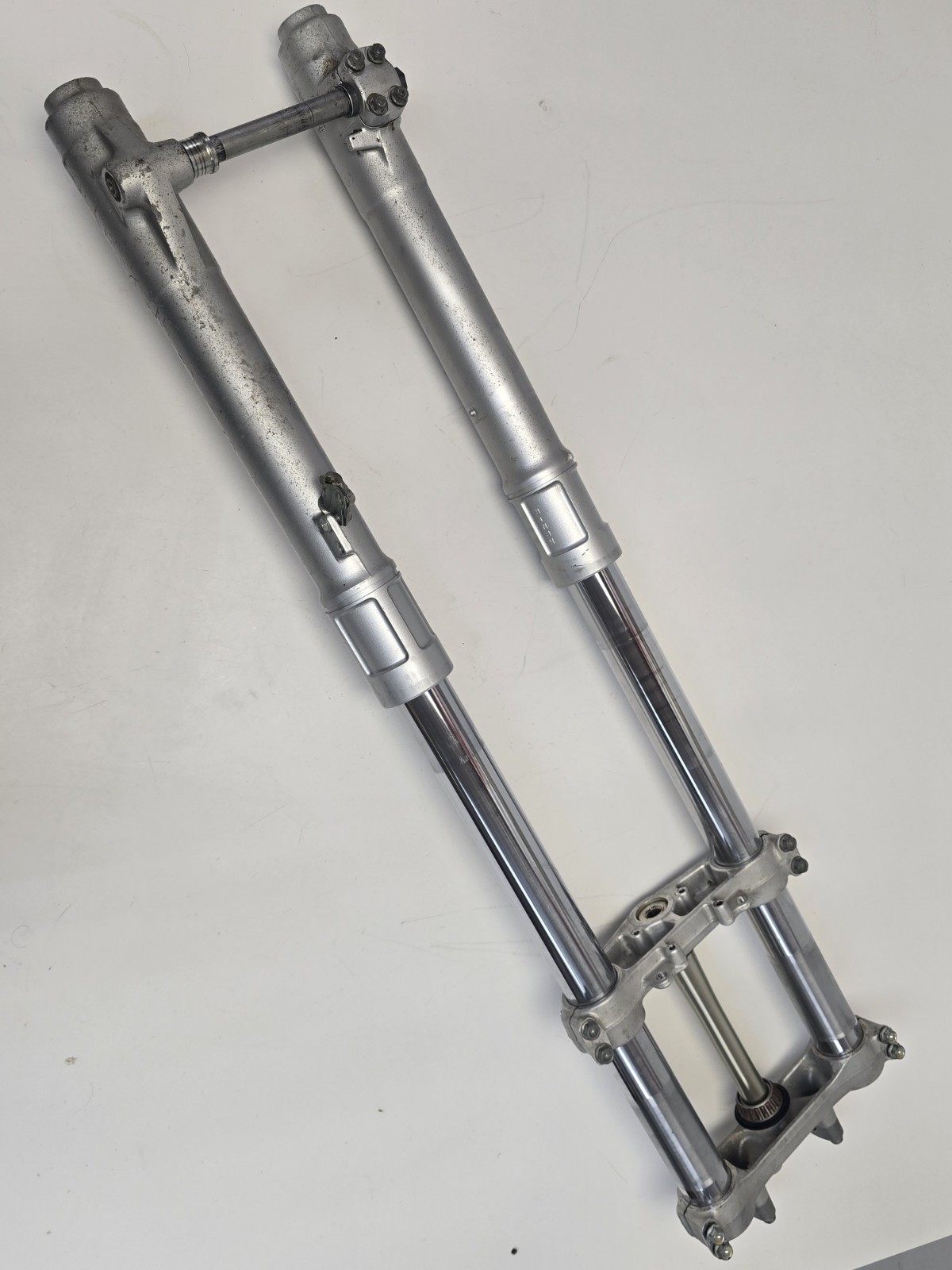 2002 Honda XR650R Front Forks Suspension & Front Axle Front End HM