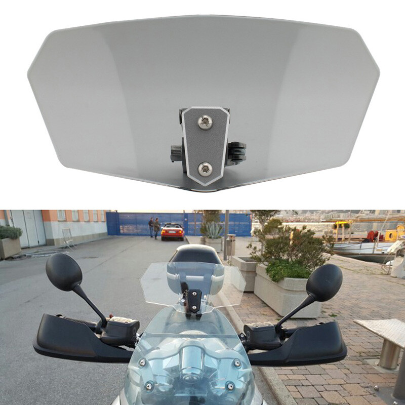 Universal Motorcycle Heightened Windshield Extension windproof 27cm for Honda
