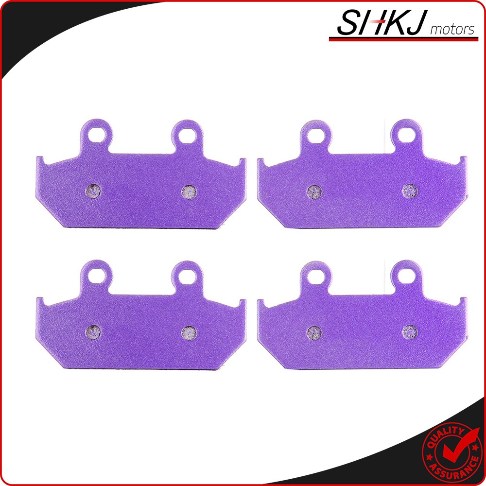 Front 2 Pair Brake Pads Kit For Honda GL1500A Aspencade Goldwing 1500 1990-2000