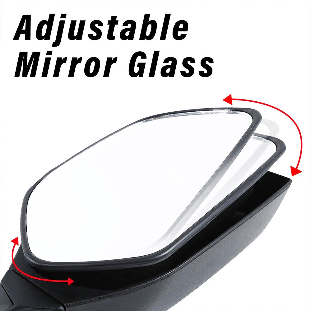 1 Pair Mirror with Turn Signals For Kawasaki Ninja ZX6R ZX636 2009-2023