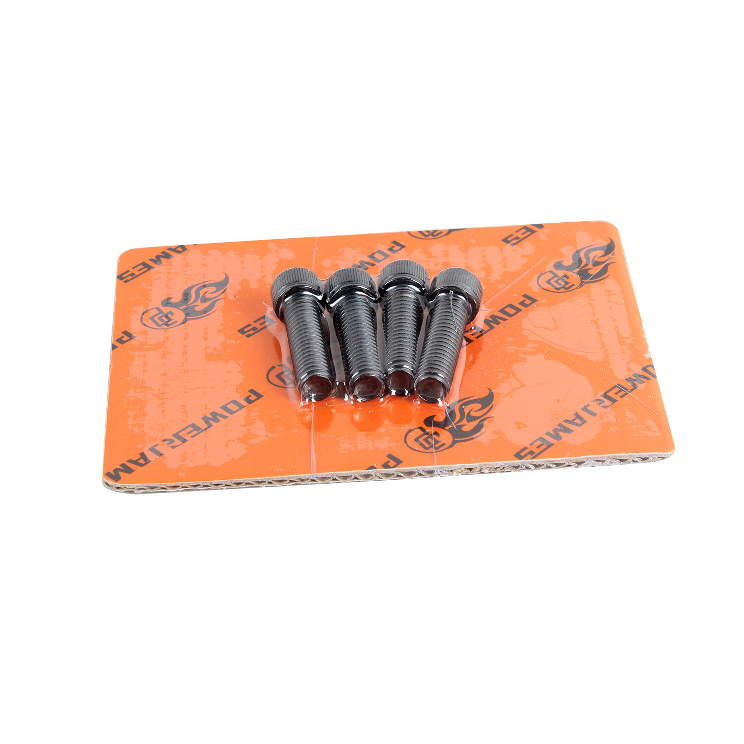 4PCS 5/16” Black Handlebar Riser Top Clamp Cover Bolt Screws for Harley Softail
