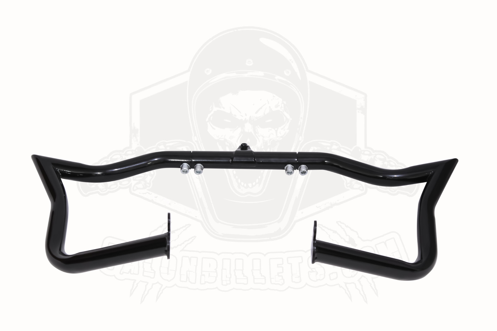 BLACK ENGINE GUARD HIGHWAY CRASH BAR 4 TOURING HARLEY ROAD KING GLIDE 2009-25