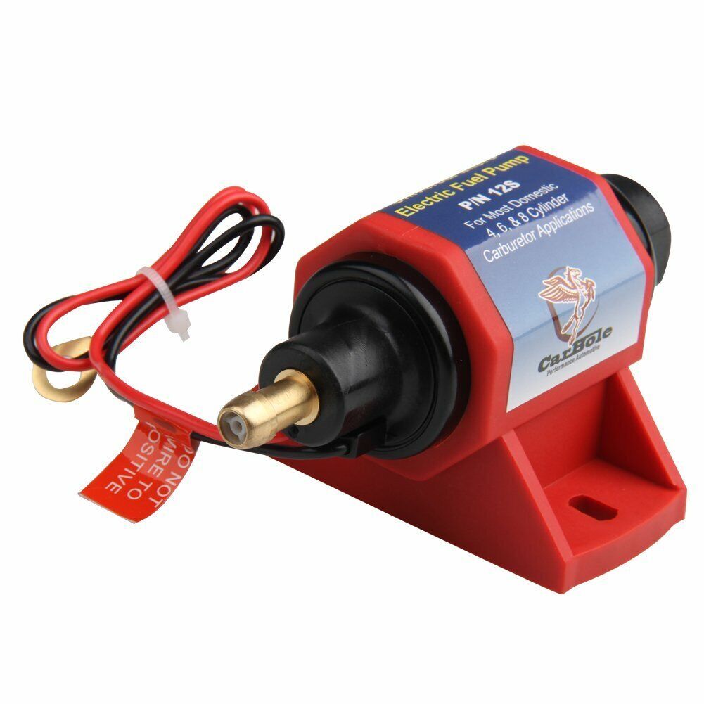 Universal Electric Inline Fuel Pump Carburetor 35GPH Gasoline Diesel Alcohol 12S